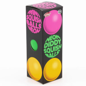 Neon Diddy Squish Ball – Pack of 3
