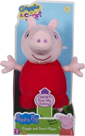 Peppa Pig Giggle and Snort Soft Toy