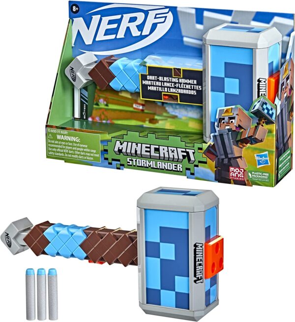 Nerf Minecraft Stormlander Hammer