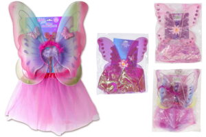 4pc Childs Fairy Dress Up Set