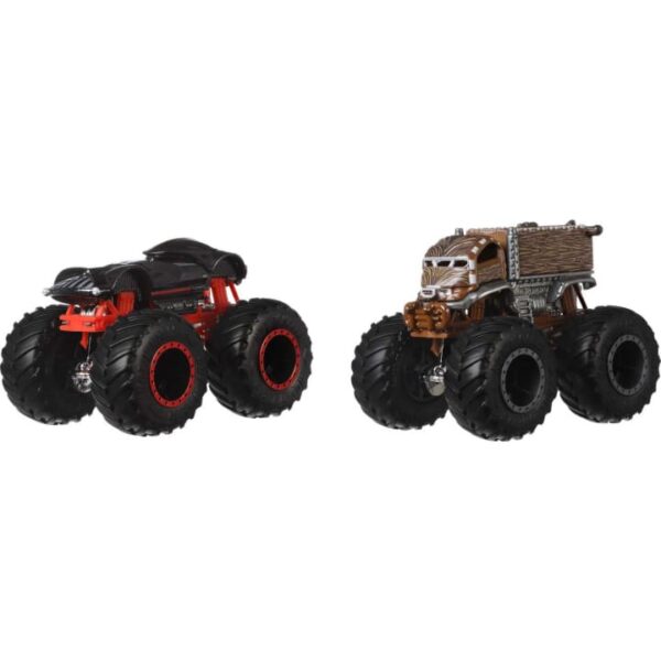Hot Wheels Monster Trucks 1:64 Scale 2-Pack Assorted