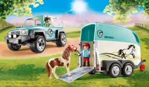 Playmobil Country 70511 Car with Pony Trailer