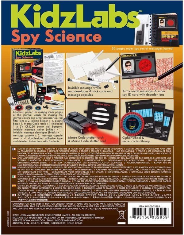 Kidz Labs Spy Science