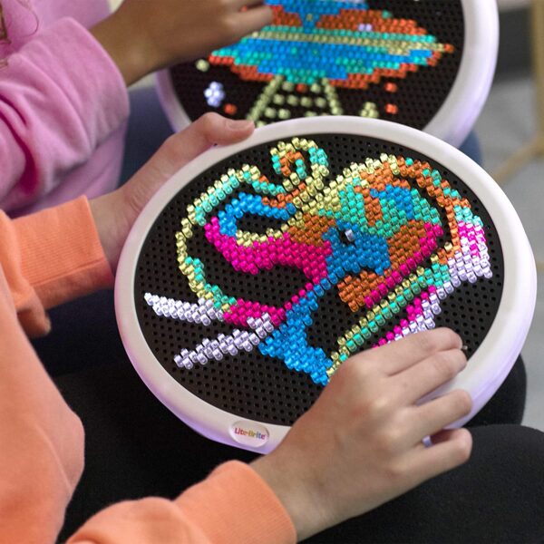 LITE-Brite Oval HD Light peg Game - Toys At Foys