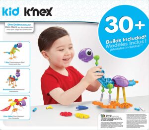 Kid K’NEX 30 Model Dino Dudes Building Set