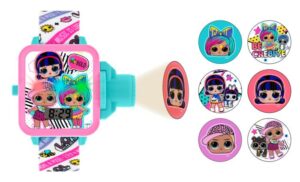 LOL Surprise Pink & White Strap Projection Watch