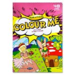 WOC A4 Perforated Colour Me Colouring Book