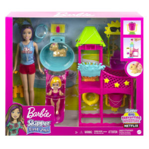 Barbie Skipper First Jobs Doll And Waterpark Playset