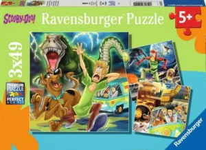 Ravensburger Scooby Doo 3 In A Box Jigsaw Puzzle
