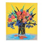 Icon 30x25cm Paint By Numbers Canvas Flower Vase