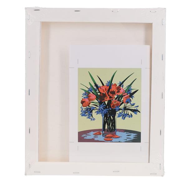 Icon 30x25cm Paint By Numbers Canvas Flower Vase