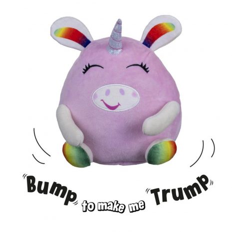 Windy Bums Cheeky Farting Unicorn Soft Toy