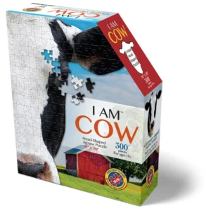 Cow Shaped Jigsaw Puzzle