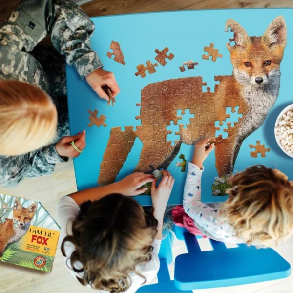 Fox Shaped Jigsaw Puzzle