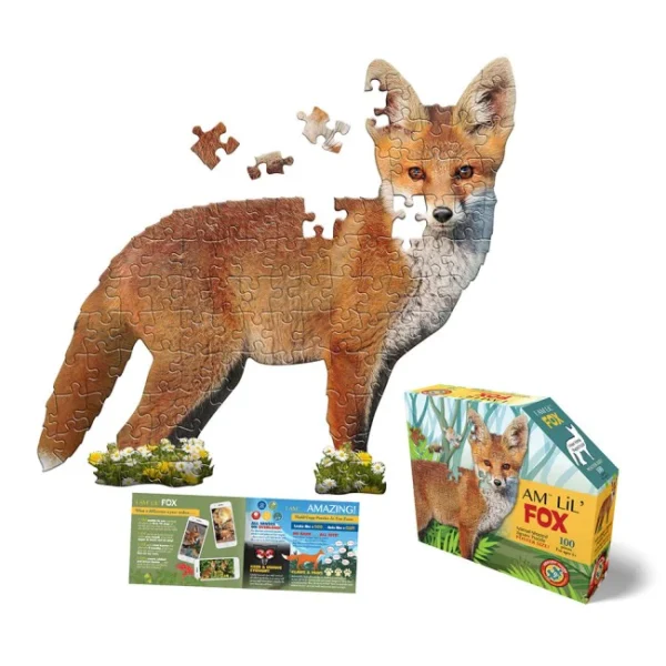 Fox Shaped Jigsaw Puzzle
