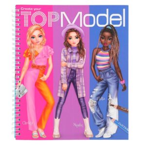 Create Your Own TOPModel Colouring Book