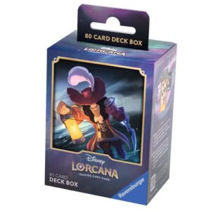 Disney Lorcana Deck Box Captain Hook