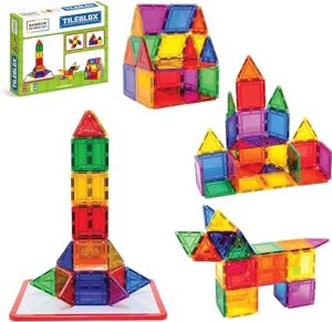 Magformers Tileblox 30pc Set With Magnetic Board