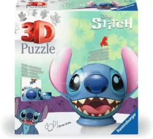 Ravensburger 3D Jigsaw Puzzle Ball Disney Stitch