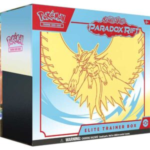 Pokémon TCG Scarlet And Violet 4 Paradox Rift Elite Trainer Box Blue