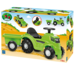 Ecoiffier Tractor With Trailer