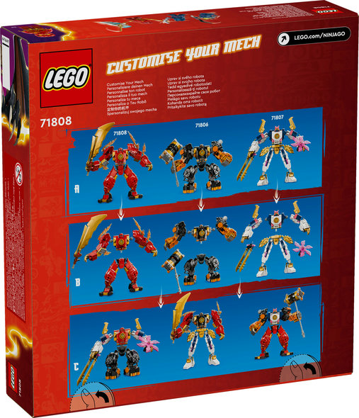 LEGO Ninjago 71808 Kai’s Elemental Fire Mech