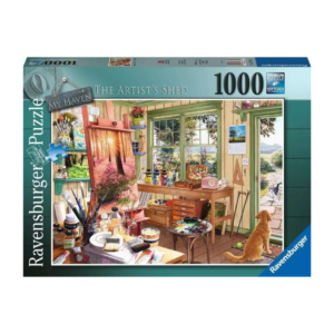 Ravensburger Artist’s Shed 1000 Pc Jigsaw Puzzle