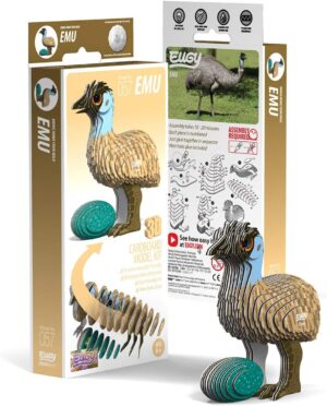 Eugy Emu 3D Puzzle