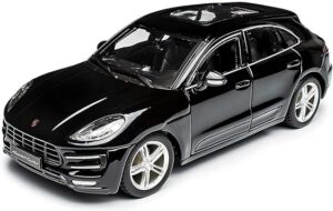 Bburago 1/24 Porsche Macan Black Diecast Model